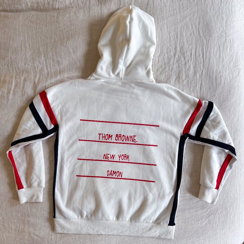 Thom Brown designer hoodie sweatshirt men's large